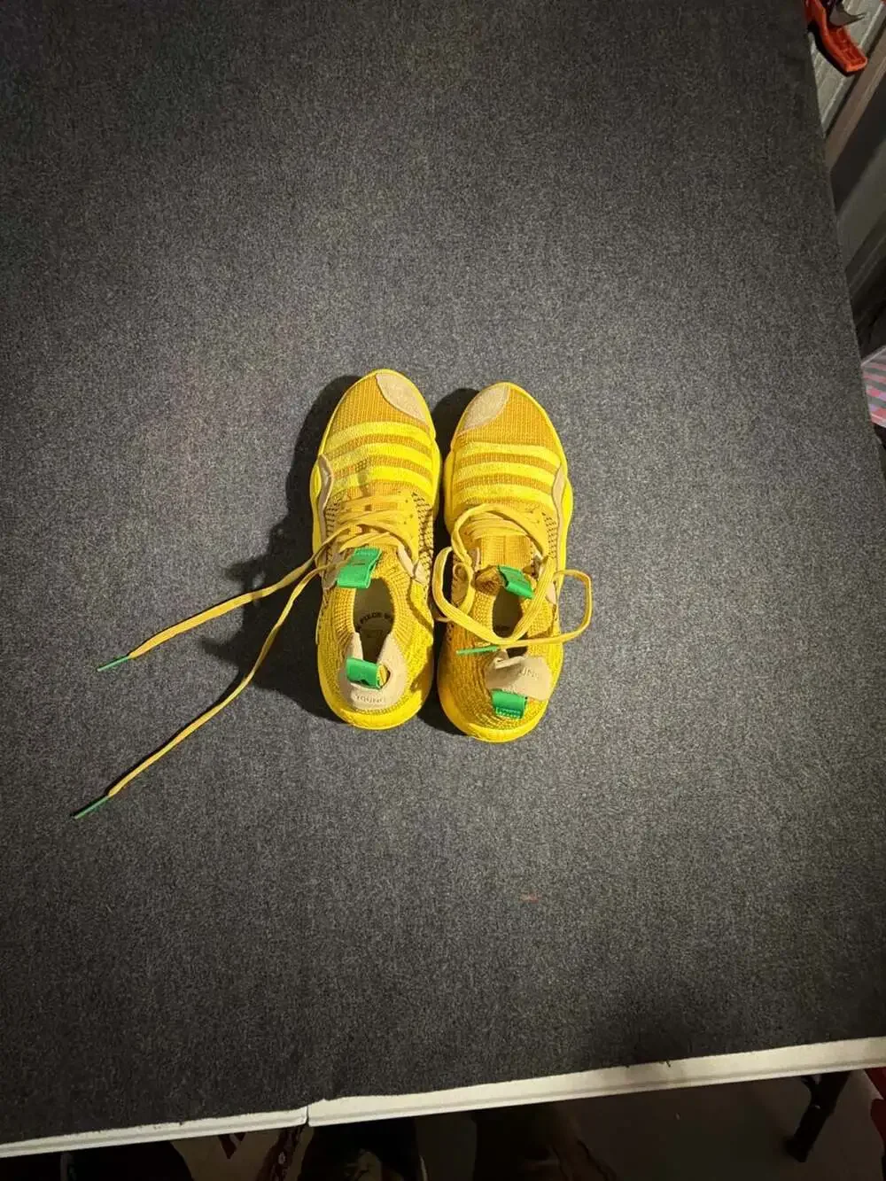 Adidas Trae Young 2.0 Hazy Yellow Basketball Shoes